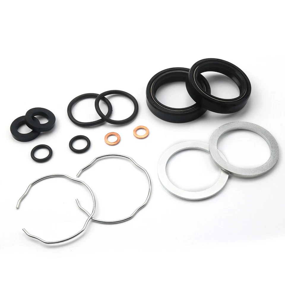 Kit de sellos de horquilla delantera para Harley 41 mm Heritage Softail/Electra Glide/Road King Foto 3 de 4