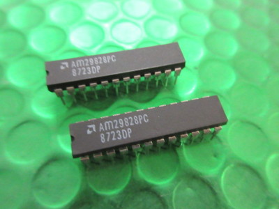AM29828PC, AMD IC, DIP24, RARE Inverting-Function Buffer Gate. NEUER CHIP.