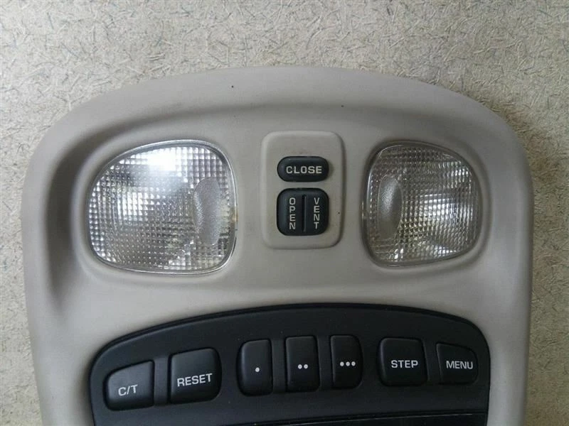 Dome Light Sun Roof Switch Fits 1999 2000 2001 2002 2003 2004 CHRYSLER 300M G107 - Image 3 of 4