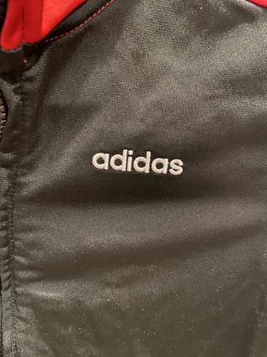 Adidas Athletic Boys Front Zipper Jacket Black Size 5T EUC Cute! - Picture 3 of 7