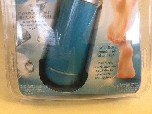Amope Pedi Perfect Electronic Pedicure Foot File (new, light blue) - Picture 2 of 8