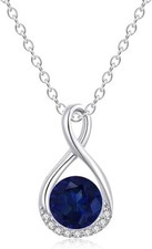 Genuine Birthstone Necklaces Jewelry for Women Girls Birthday Gift Fast Shipping