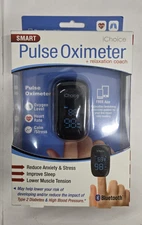 *NEW* iChoice OX200 Bluetooth Smart Pulse Oximeter w/Relaxation Coach *NIB*