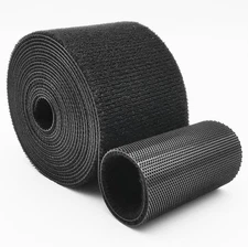 Matenf Double-Sided Hook and Loop Straps, Self-Gripping, 2 Inch Wide