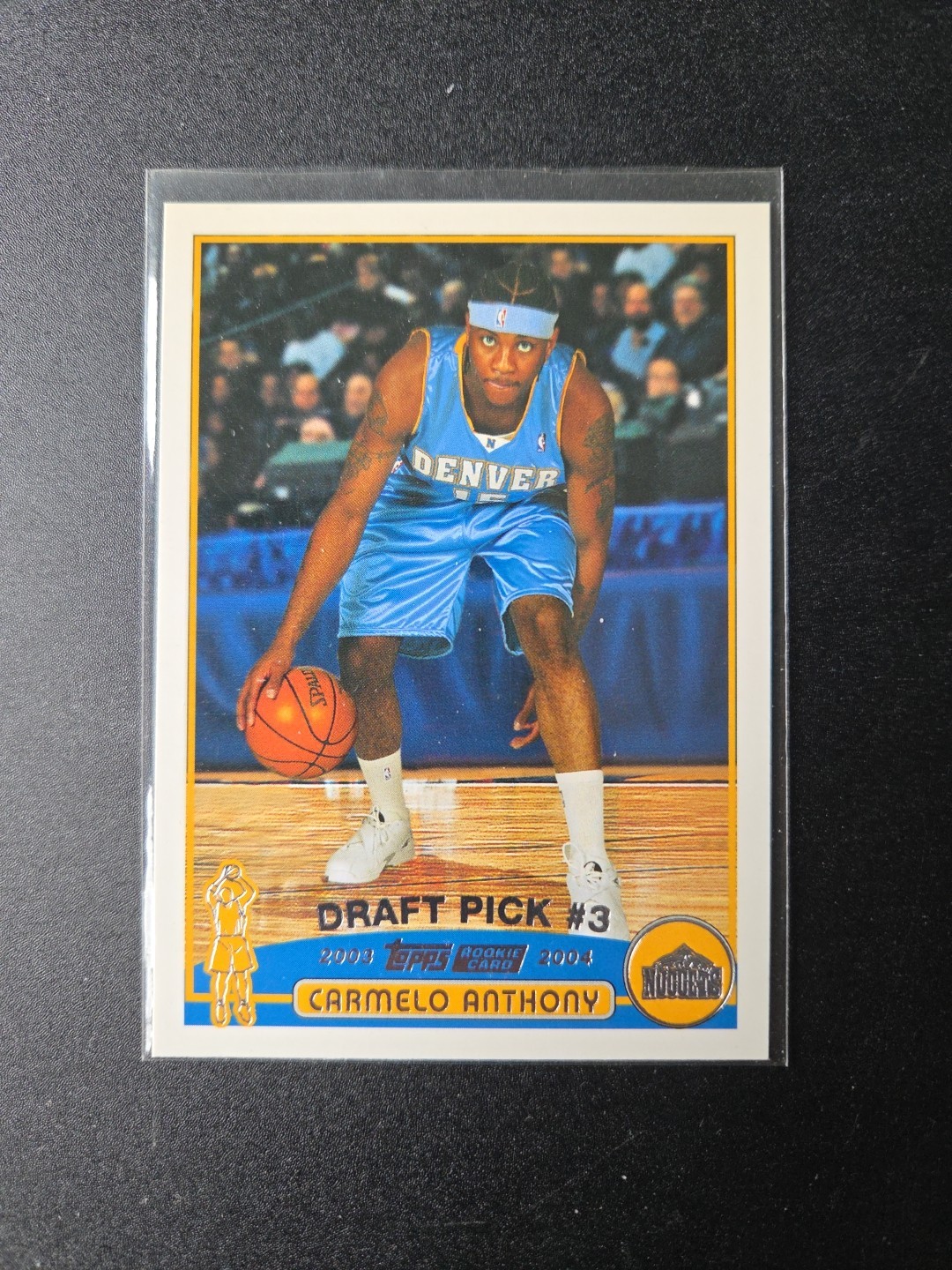 2003-04 Topps #223 Carmelo Anthony RC Rookie Card Nuggets