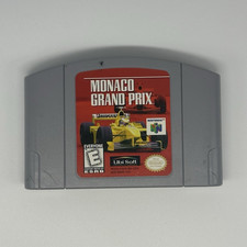 Ubi Soft Monaco Grand Prix Nintendo 64 N64 Game Cartridge E NTSC-U/C