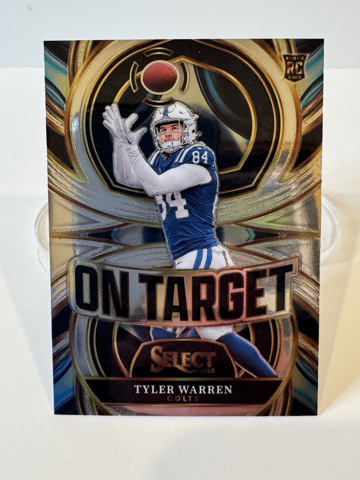 2025 Panini Select On Target  Tyler Warren (RC) #12 Colts