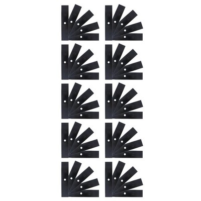 50 Pack USA Edger Blade Tanaka  6690192 Sharpened Length 10'' Width 2'' C.H. 1/2''