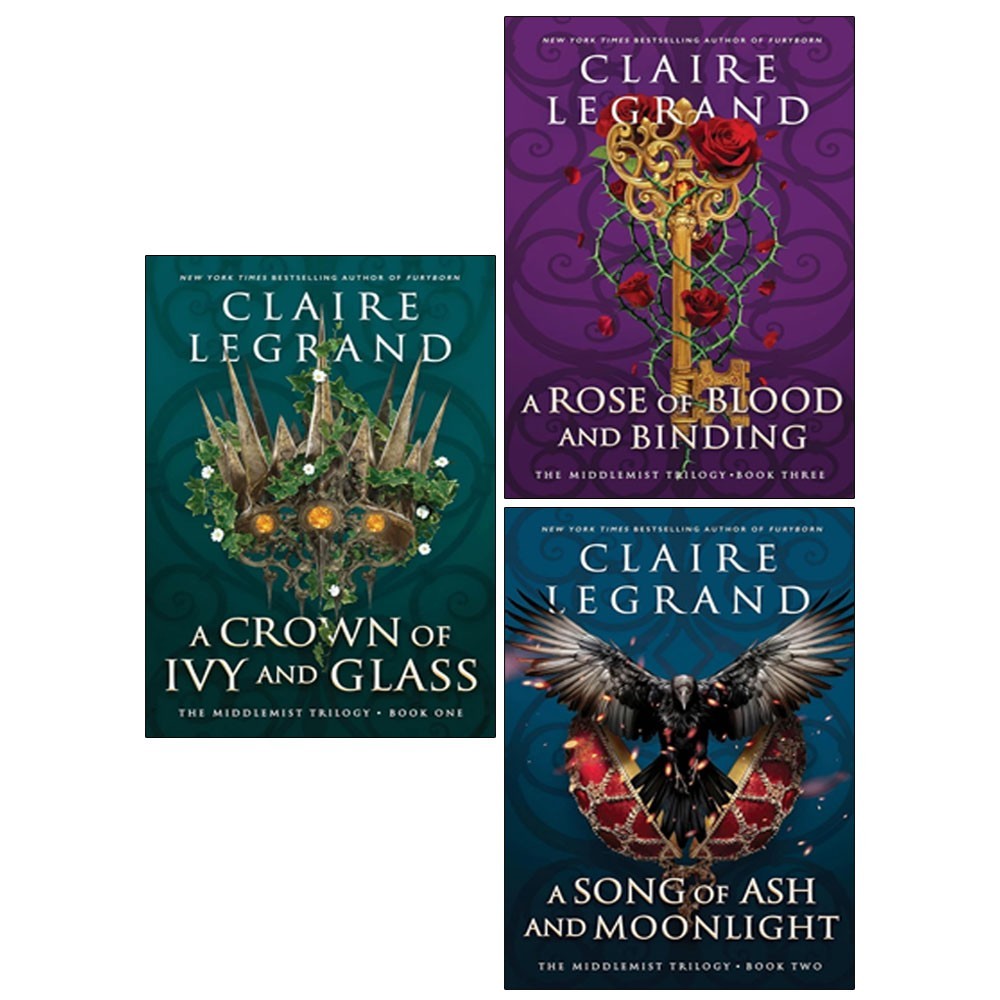 Middlemist Trilogy 3 Books Collection Set By Claire Legrand Ash and Moonlight