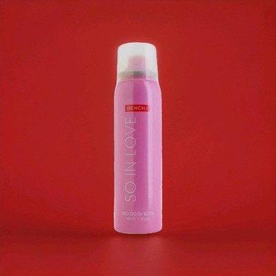 4-pieces Bench SO IN LOVE Deo Body Spray 100ml | eBay Australia