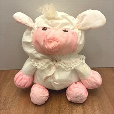 Fisher Price Puffalump Lamb Plush 1986 White Vintage Sheep Stuffed Animal Toy