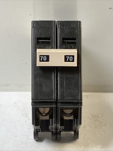 New EATON CH270 Circuit Breaker 70 AMP 2 Pole Type CH CTL 120/240V