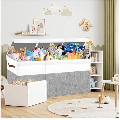 Large Toy Box Organizer with Lids