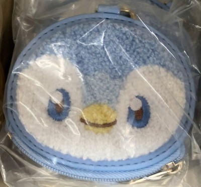 Pokemon Pokepeace Piplup Face Sagara Mini Pouch Pokémon Stickerei Mini Case Neu