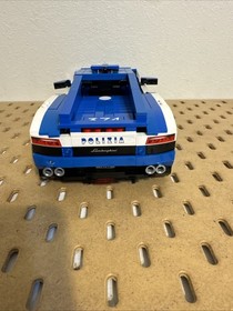 LEGO Racers: Lamborghini Polizia 8214 100% Complete. NO Manual NO Box.