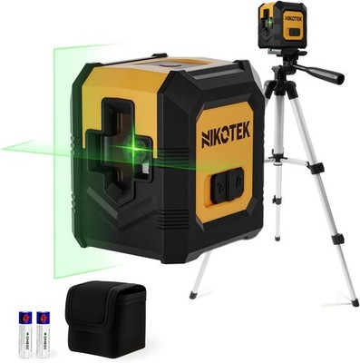 Laser Level  with Tripod  Self-Leveling Cross Vertical Horizon Lines 360 Degree