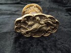 Heavy Metal Antique-Brass Restoration Hardware Furniture Cabinet Door Knob Pull — photo 3