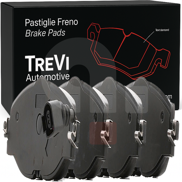 Kit BremsbeläGe Vorderachse Trevi VW Tiguan Passat Touran T-Roc Arteon TDI TSI-image