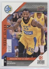 2017-18 Upper Deck Euroleague High Gloss 13/20 Pierre Jackson #57 a2e