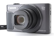  Top MINT Canon PowerShot SX620 HS 20.2 MP Black Digital Camera From JAPAN