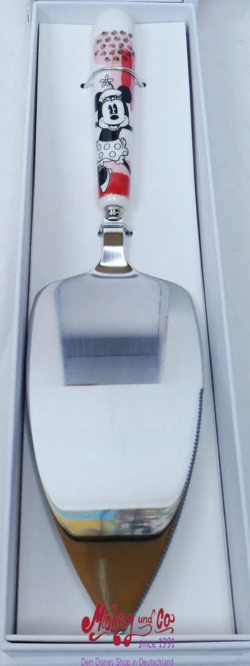 Disney Egan Tortenmesser & Tortenheber „Minnie – Winter Magic“ – 26 cm – Mit Sch - Bild 1 von 1