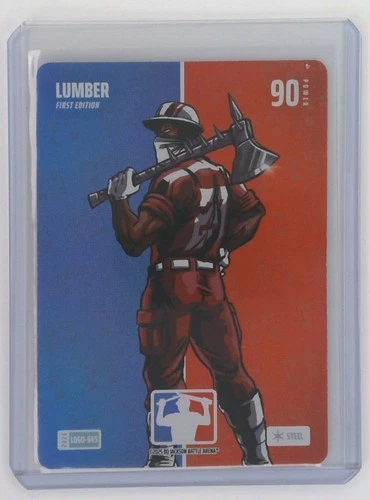 Bo Jackson Battle Arena Tecmo Bowl Lumber (James Wood) Steel LogoFoils SP