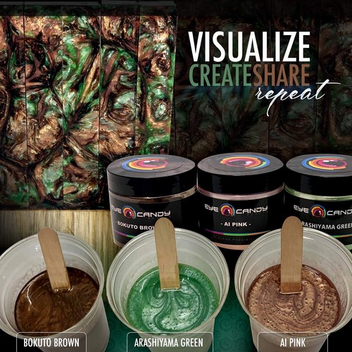 Premium Mica Powder Pigment “Arashiyama Green” (50g) Multipurpose DIY Arts an... - Picture 5 of 9
