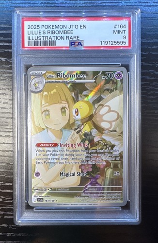 Lillie's Ribombee graded PSA 9 for sale on eBay