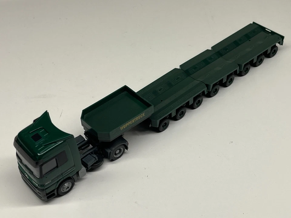 MB Wuppertruck Tieflader , Herpa  , gebraucht/Bastelmodell   1544 - Bild 3 von 3