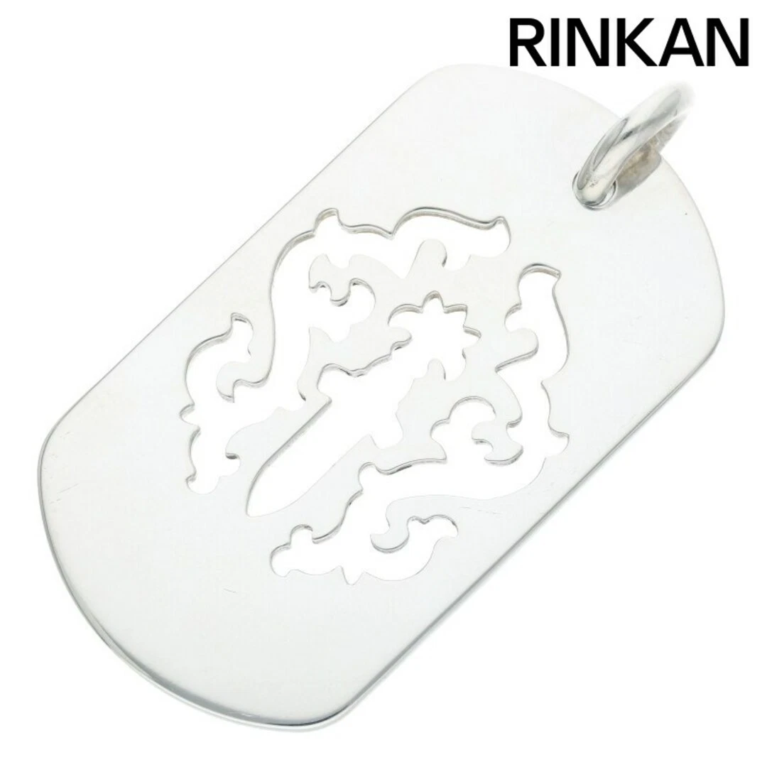 CHROME HEARTS Collana Cuori Cromati D TAG LRG Pugnale Tagliato Cane Grande Top Uomo Usata ed539501