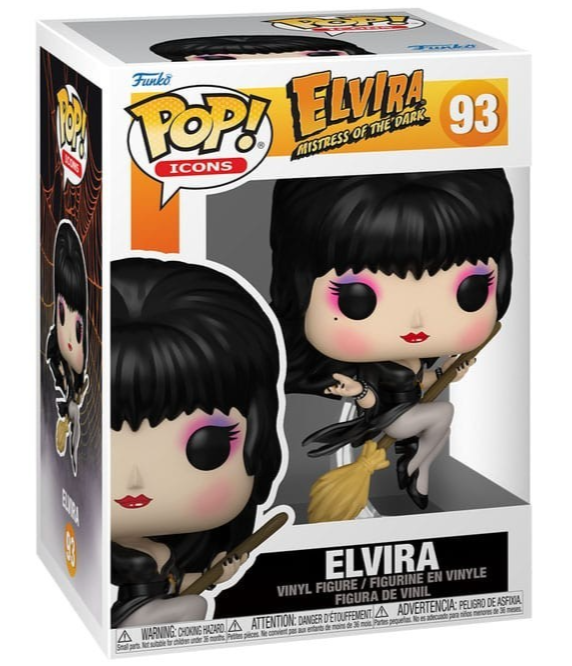 Elvira - Mistress of the Dark (On Broom) #93 - Funko Pop! Vinyl Icons