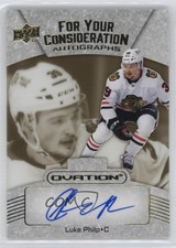 2023-24 Upper Deck Ovation For Your Consideration Luke Philp #FC-LP Auto 1kx2