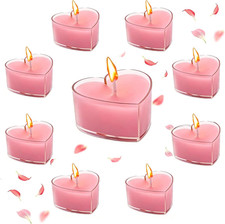 Candele a Forma Di Cuore,Candele San Valentino,Candela Da Tè a Forma Di Cuore pe