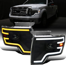 - Adatto per Ford F150 2009-2014 Pickup Camion Aggiornato Proiettore Faro Proiettore LE