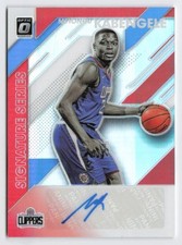 2019-20 Mfiondu Kabengele Donruss Optic Signature Series Auto #SS-MFK Clippers