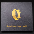 Gold Smart Health Ring Fitness Tracker for Men and Women Size 11