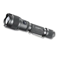 PowerTac FlexBeam 1200 Lumen Adjustable Beam Rechargeable Flashlight EDC Gear