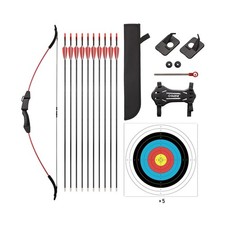 LWANO Bow and Arrow Set for Kids, Archery Beginner Gift with 10 Arrows, 5 Tar...