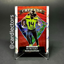 2021 Panini Rookies & Stars DK METCALF Crusade #CR-9 Red Wave PRIZM SP SEAHAWKS