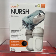 Boon NURSH Reusable Silicone Pouch Bottles - 8oz - Tie Dye