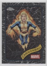 2025 Topps Chrome Marvel Comics Spider Web Refractor 251/399 Cannonball #51 1l87
