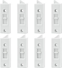 8 Pcs Window Latch Locks Spring Loaded Window Tilt Latch Replacement Part by ,Vi