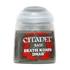 Citadel Base: Death Korps Drab 12ml Free Shipping on Extra Items