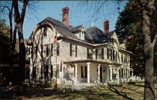 James A Garfield Home Mentor Ohio vintage postcard I517