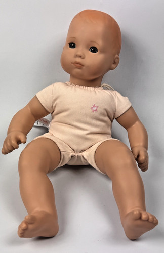 AMERICAN GIRL BITTY BABY DOLL MOLDED BLONDE HAIR BLUE EYES Star Heart