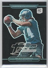 2010 Topps Platinum Rookie Variations Black Refractor 8/25 Riley Cooper #116 0a1