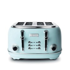 Haden Heritage Toaster Electric Stainless Steel Toaster 1370-1630W Four Slice
