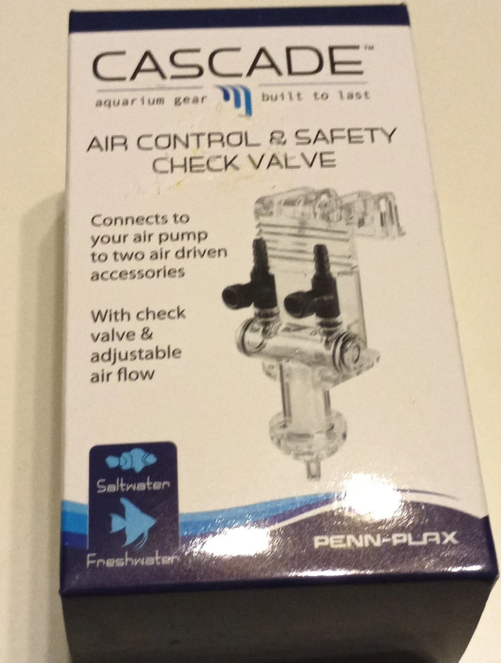 Brand -New Penn-Plax Cascade 3-Way Air Control Splitter and Safety Check Valve - Image 3 of 4
