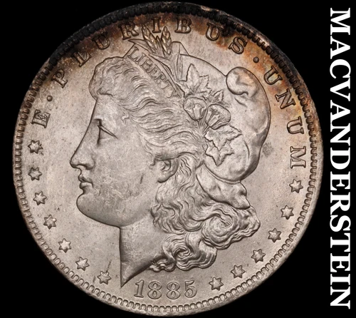 1885-O Morgan Silver Dollar- Choice Gem Brilliant Uncirculated+++ Luster #i8671