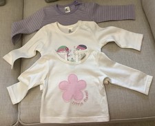 Tiny Ted 3 X Long Sleeve T Shirts. Newborn. Hardly Worn.